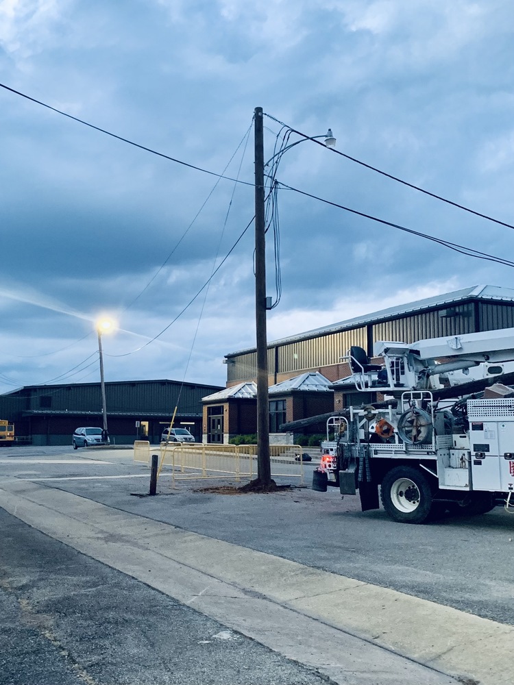 Utility Pole Repair