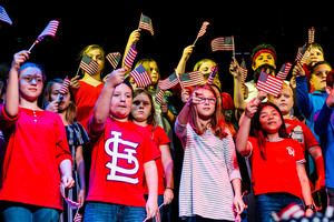 Elementary Performs Veterans Tribute