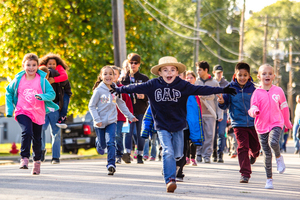 Annual Fall Walk-at-School a Hit